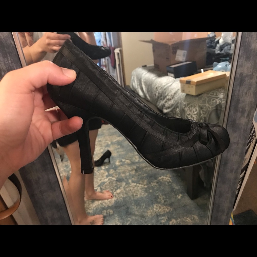 Black heels